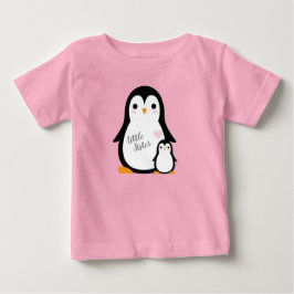 Pink Pinguin Baby Dusche T-shirt
