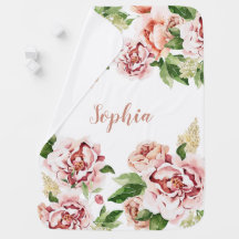 Pink-Pink-Blume-Mädchen Name Baby