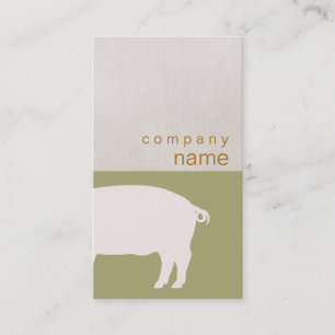 Pink Pink Business Card Visitenkarte