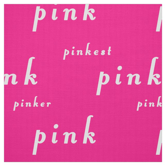 Pink Pink Pinky Stoff (Muster)