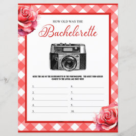 Pink Pinup Junggeselinnen-Abschied Raten Sie mein