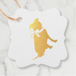 Pink Pit Bull Dog Babydusche Geschenkanhänger