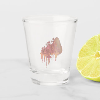 PINK PIZZA SHOT GLASS SCHNAPSGLAS