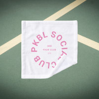 Pink PKBL Social Club Pickleball Face