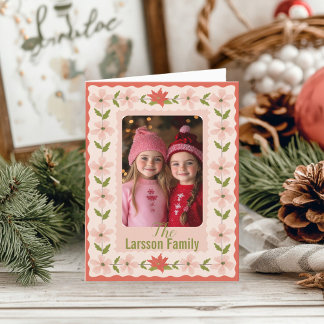 Pink Poinsettia Weihnachten