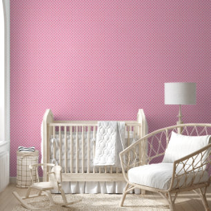 Pink Polka Delight Tapete