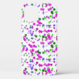 Pink Polka Dot Confetti Case-Mate iPhone Hülle