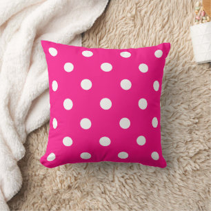 Pink Polka Dots Kissen