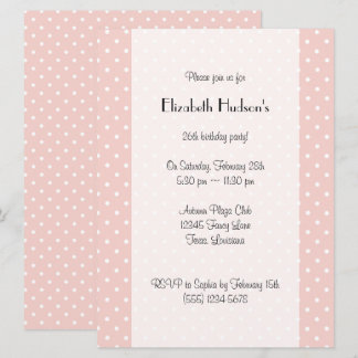 Pink Polka Dots, Polka Dot Pattern, Dots, Geburtst Einladung