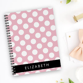 Pink Polka Dots, Polka Dot Pattern, Ihr Name Planer