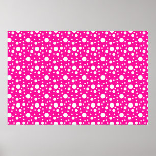 Pink Polka-Punkte herunterladen Poster