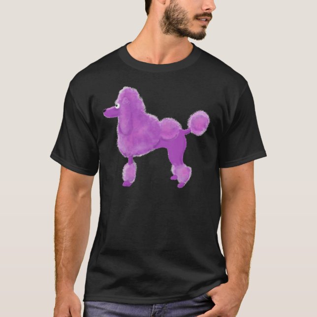 Pink Poodle 16 T-Shirt (Vorderseite)