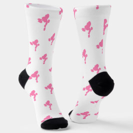 Pink Poodle Hund Frauen Nachhaltige Socken