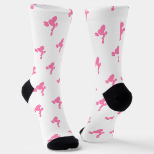 Pink Poodle Hund Frauen Nachhaltige Socken