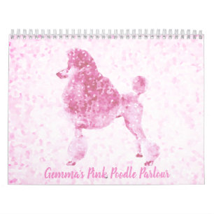 Pink Poodle Kalender