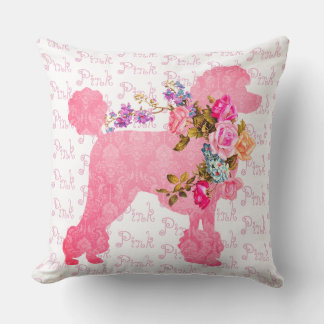 Pink Poodle Kissen
