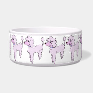 Pink Poodle Napf