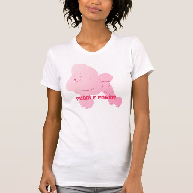 Pink Poodle Shirt (Vorderseite)