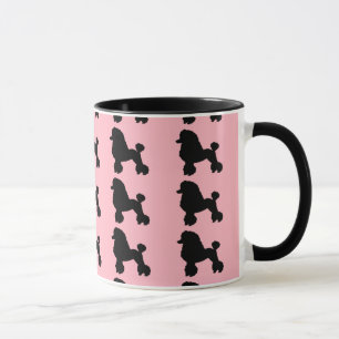 Pink Poodle Skirt der 50er Jahre Inspiriert Coffee Tasse
