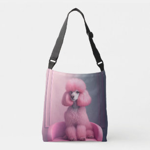 Pink Poodle Tasche Kreuzung Tasche