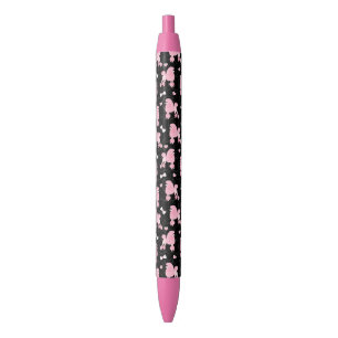 Pink Poodles und Bows Pattern Kugelschreiber