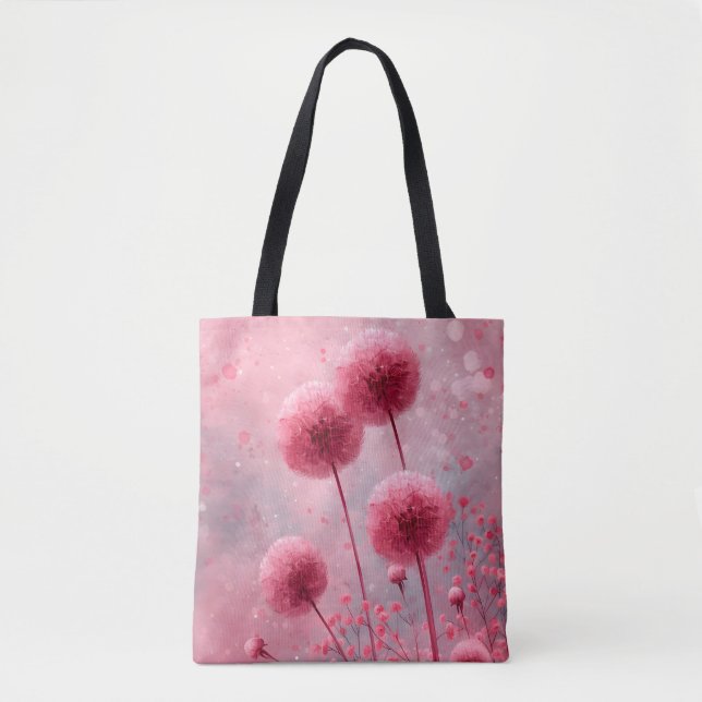 Pink Poppy Tote Bag (Vorderseite)