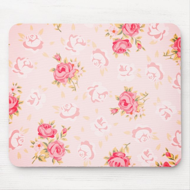 Pink Positions Mouse Pad Mousepad (Vorne)