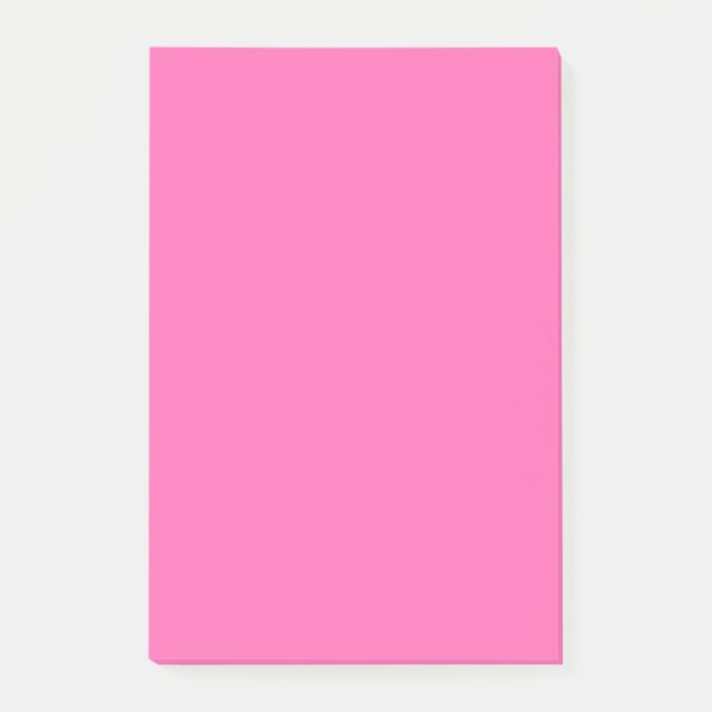 Pink Post-it Klebezettel (Vorderseite)