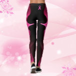 Pink Power Blitzschlag Ribbon Brustkrebs Leggings<br><div class="desc">Leggings Pink Power Blitzschlag Ribbon Brustkrebs Bewusstsein</div>