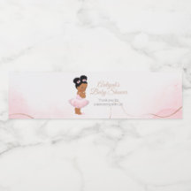 Pink Princess Ballerina Babydusche