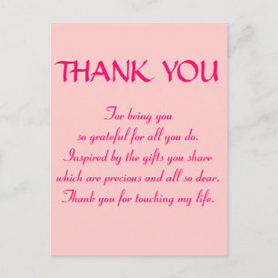 PINK PRINCESS COLLECTION POSTKARTE