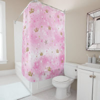 Pink Princess Hearts Stars Kronen Glitzer Sparkass