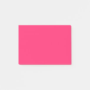 Pink Pucker-heiß schockierend Pink-Uptown Girl-Des Post-it Klebezettel