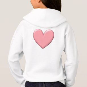 Pink Puffy Heart Hoodie