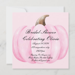 PINK PUMPKIN BRAUTPARTY FALL EINLADUNG