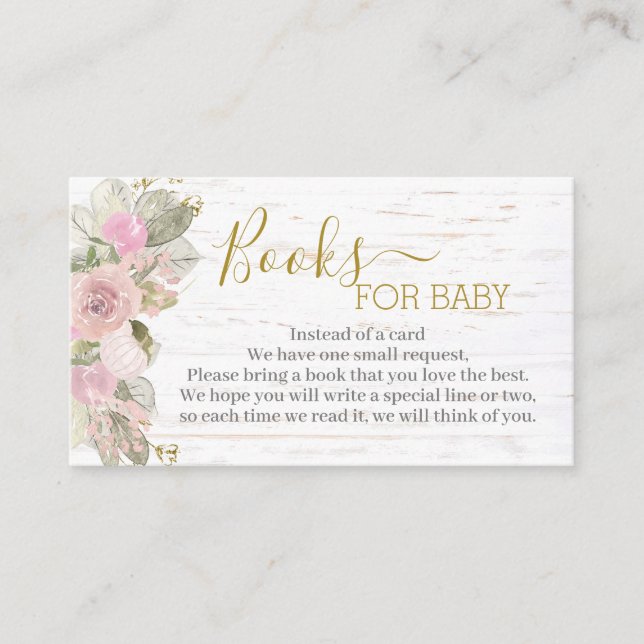 Pink Pumpkin bringen Buchgehäuse-Karte mit Begleitkarte (Vorderseite)