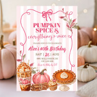 Pink Pumpkin Spice und Alles-Nette Geburtstag