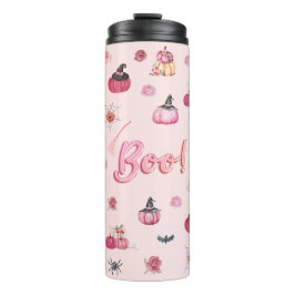 Pink Pumpkin Thermal Tumbler Thermosbecher