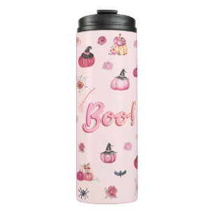Pink Pumpkin Thermal Tumbler Thermosbecher