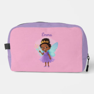 Pink & Purple Black Fairy Toiletry Bag Waschbeutel