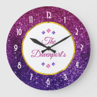 Pink & Purple Sparkling Gemstones