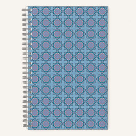 Pink & Purple Square Pattern Notizbuch