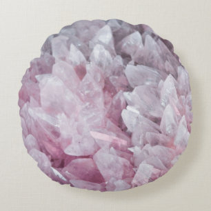 Pink-Quartz-Mind-Body-Spirit-Energie-Kissen Rundes Kissen