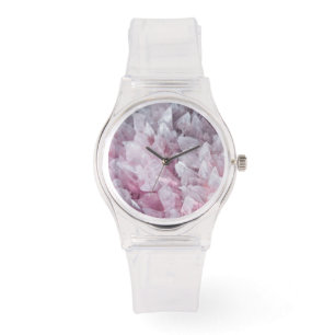 Pink Quarz Mind Body Spirit Energy Watch Armbanduhr