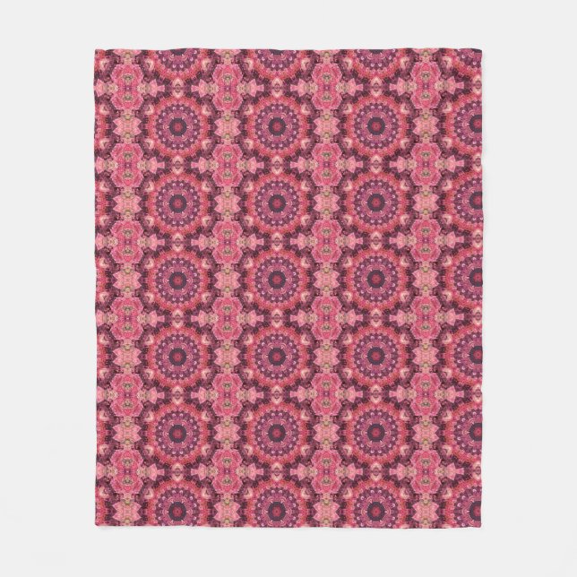 Pink Quilt Fleecedecke (Vorderseite)