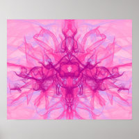 PINK RAUCHE - Modernes und abstraktes Fraktal Kuns