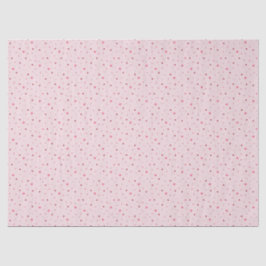 Pink & Red Mini Stars and Hearts Pattern Seidenpapier