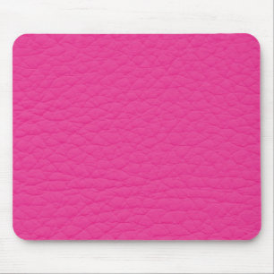 Pink-Retro Schmutz-Gewohnheits-Leder Mousepad