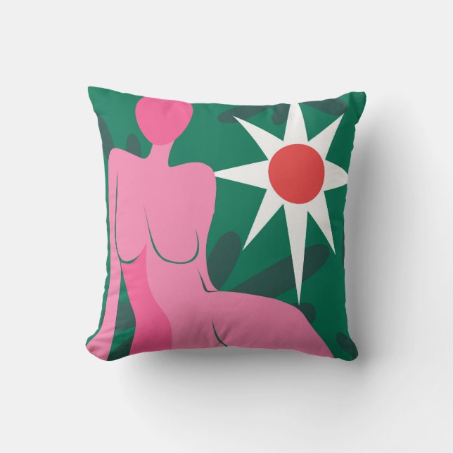 Pink Reverie Kissen (Vorderseite)