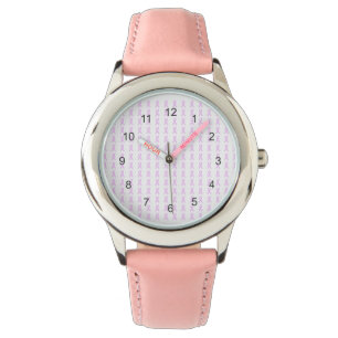 Pink Ribbbons Watch Armbanduhr